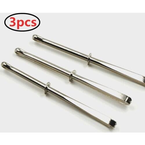 3Pcs Stainless Steel Cited Clips Elastic Belt Wearing Rope Weaving Tool Bag Wrap Rope Wearing sewing accessories sewing tools