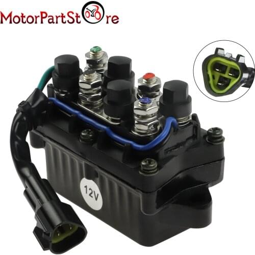 Trim Relay Boat Motor Power 3 Pin 12V Waterproof For Yamaha 40-90 61A819500000 61A-81950-00-00 61A819500100 61A-81950-01-00