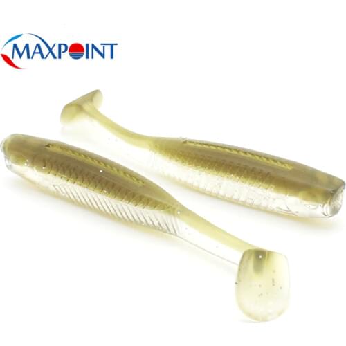 7cm HAWK Shad Soft Lure Rock Fishing Bait 12pcs/pk Crankbaits 6 Colors for Snapper Perch Bass Fishing Texas Rig Lures