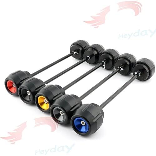 CNC Front Motorcycle Wheel Axle Fork Slider Cap Crash Protector For YAMAHA MT07 TRACER 700 XSR 700 MT-07 Moto Cage 2014-2019