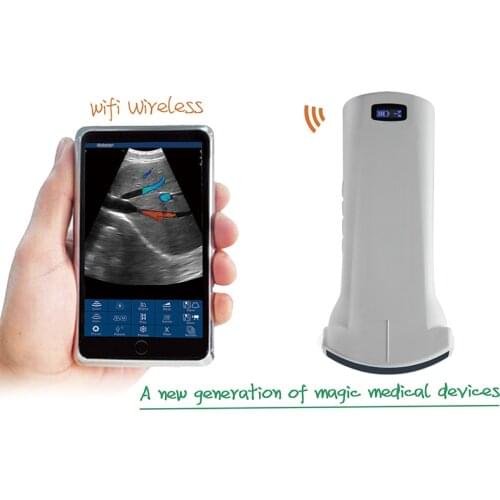 Sheep Doppler Ultrasound Scanner PW Digital Portable Wireless Probe Goat Linear Probe WIFI Android/IOS Windows Pig Farm New Hot