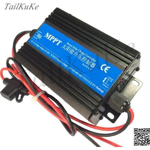 Solar electric vehicle boost charging controller/24 V/36 V/48 V/60 V/72 V/solar controller