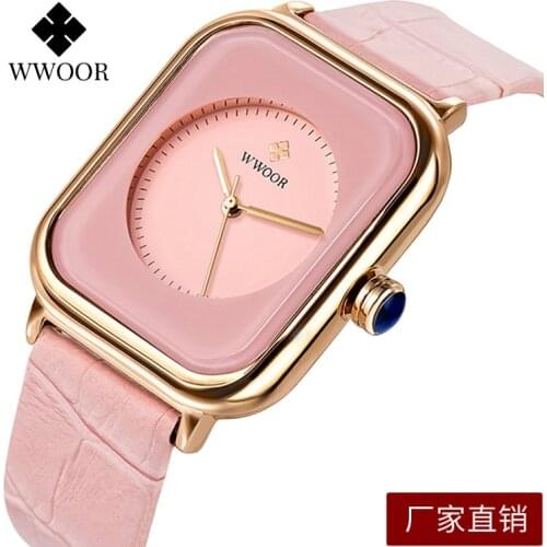 Genuine womens watch belt quartz leisure simple womens watch manufacturer direct sales