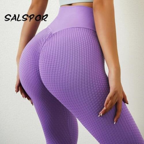 SALSPOR Fitness Leggings Women Gym Workout Sexy Legging Anti Cellulite Push Up Ladies Black Sport Activewear Booty Compression