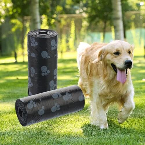 Lowest Price Biodegradable Pet Dog Poop Bag Zero Waste Dog Pooper Bags Paw Doggy Litter Poop Bag Dispenser Pets Products For Dog