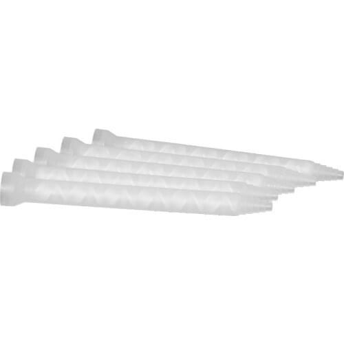 Resin Static Mixer MC10-12 Mixing Nozzles for Duo Pack Epoxies 20PC Slot Core POM Material