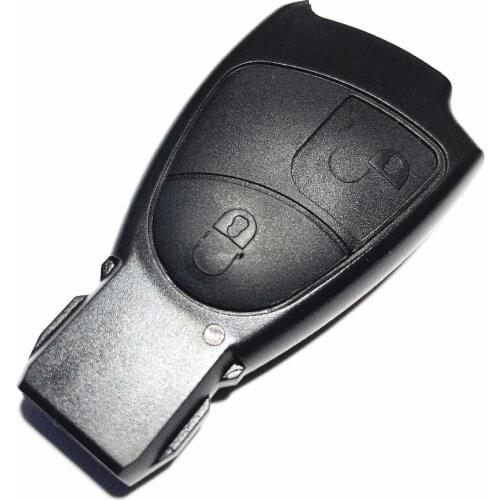 Replacement Blank Key For Mercedes Benz B C E ML S CLK CL C S E B Class 2 Button Key Shell Remote Case Fob Cover Housing