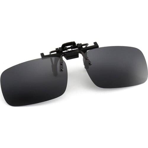 ZXTREE Sunglasses Clips 180 Degree Flip Cover Glasses Clips Men And Women Drivers Driving Polarized / Night Vision Mirror Z467