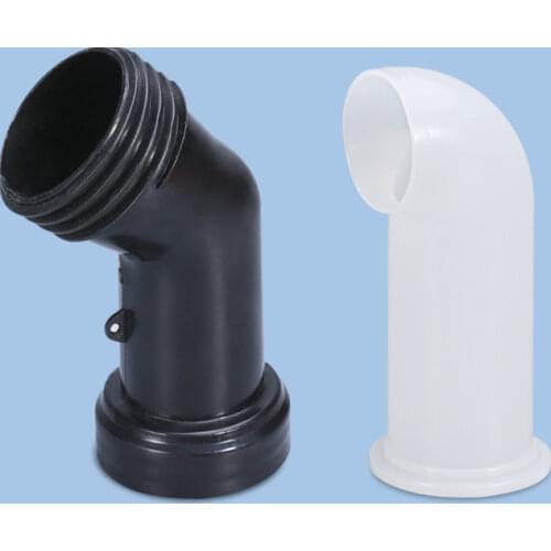 60mm coarse thread plastic Extension Drain Hose IBC Water Tank Diversion Tube Garden Discharge Joint 1PCS