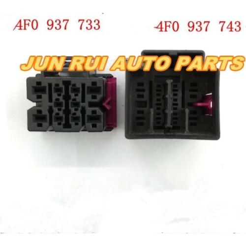 10Pin Female Male Car Connector For Volkswagen audi refitted electric tailgate/central channel 4F0937733 4F0937743