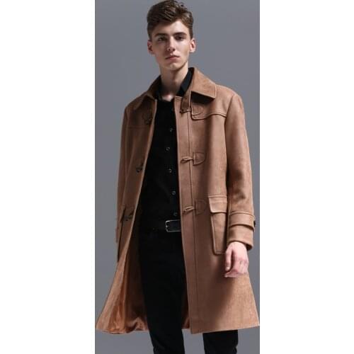 Мужские длинные тренчи AIFEIGEONLINE China At AliExpress