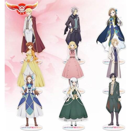 Anime My Next Life as a Villainess: All Routes Lead to Doom! Katarina Cosplay Stand Figure Model plate Acrylic Desk Decor