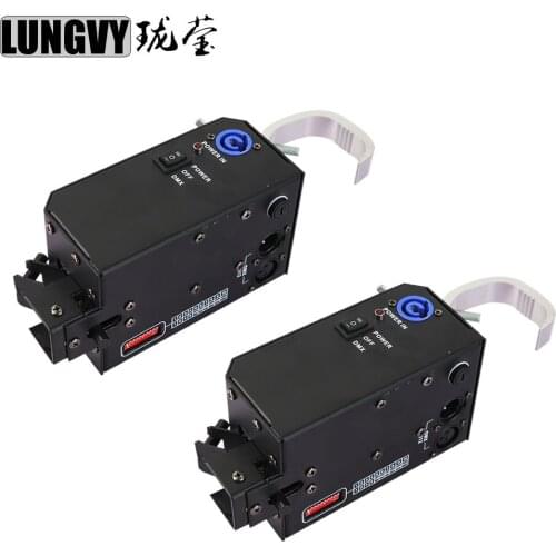 Free Shipping 2pcs/lot DMX Control Power Backdrop DMX Control System Hook Curtain Stage Dj Equipment