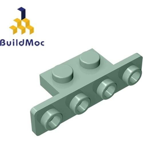 BuildMOC With Assembles Particles 10201 2436 1x2 1x4 For Building Blocks Parts DIY Bricks Kids Toys