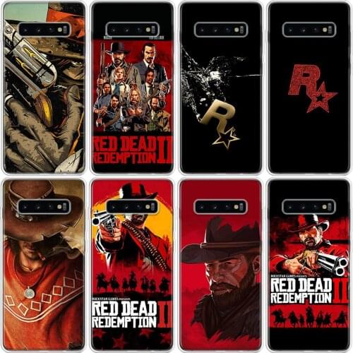 Red Dead Redemption 2 Phone Case For Samsung GalaxyA51 A71 A50 A70 A80 A10S A20S A20E A21 A30 A40 A41 A01 M30S A6 A7 A8 A9 A10Pl