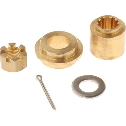 Prop Propeller Installation Nut Kit for Yamaha Outboard, 20, 25, 30HP 6L2-45987-01 92990-14200 91490-30020
