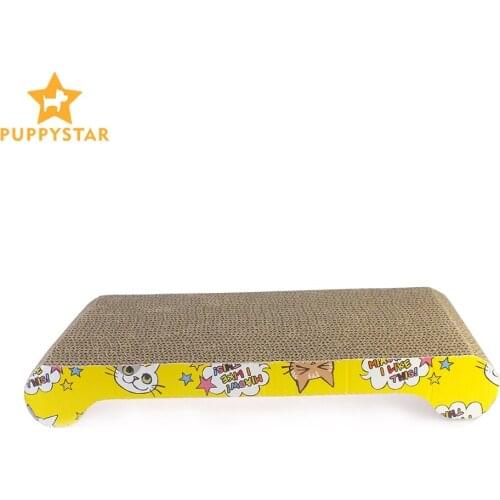 Corrugated Paper Catnip Cat Scratcher Kittens Scratch Pad Scratching Mat Scratcher For Cats Pet Toy Games Pet Accessories LY0007