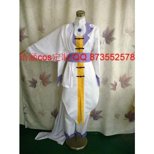 Cardcaptor Sakura TSUKISHIRO YUKITO YUE Cosplay Costume white coat+pant