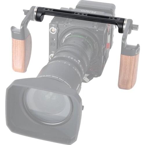 Niceyrig Nato Rail with Dual Arri Rosette Mounts