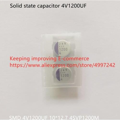 Original new 100% solid state capacitor SMD 4V1200UF 10*12.7 4SVP1200M (Inductor)