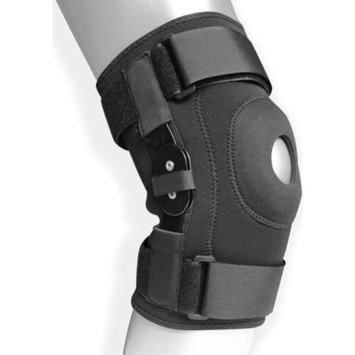 Knee Brace Support Gym Fitness Knee Pads Support Guard Adjustable With Inner Flexible Hinge Orthopedic Stabilizer Knee Pads