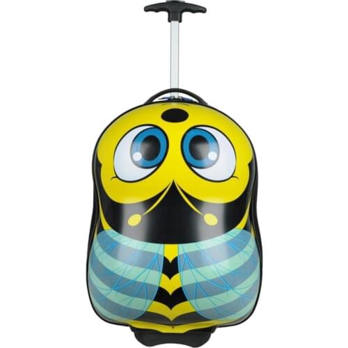 Bee Yellow Unısex Cabin Size Suitcase