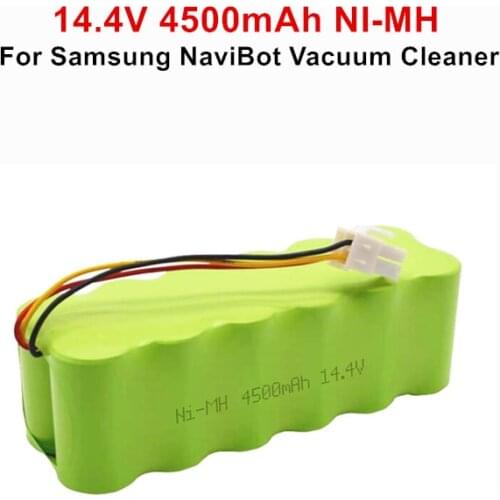 Vacuum Cleaner Rechargeable Battery for Samsung NaviBot SR8840 SR8845 SR8855 SR8895 VCR8845 VCR8895 14.4V 4500mAh NI-MH Batteria
