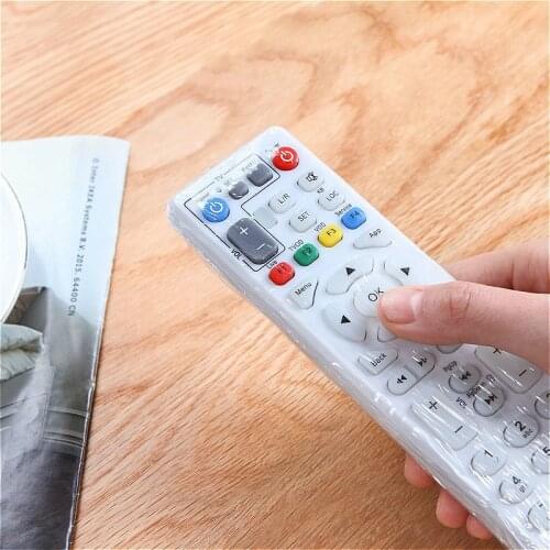 Remote Control Protector Cover Heat Shrink Film for TV Air-Conditioner Video Remote Control Waterproof Protective Dust Case