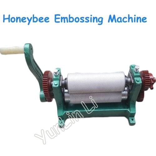 Manual Honeybee Embossing Machine Aluminium Alloy Comb Foundation Machine Foundation Embossing Machine