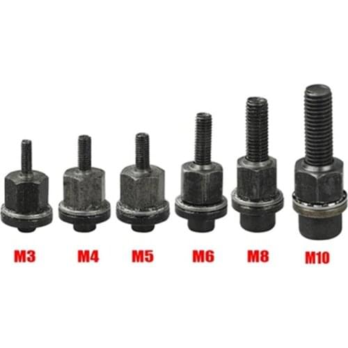 Hand Rivet Nut Gun Head nuts Simple installation Manual Riveter Rivnut Tool Accessory for Nuts M3 M4 M5 M6 M8 M10 4.9