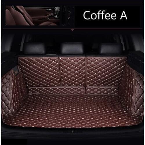 Special custom made Car trunk mats cargo Liner for Citroen C5 C4 Air Cross Picasso C-elysee DS5 leather Anti-slip car-styling ca