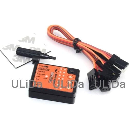 TGZ580 Control 3 Axis Gyro Flybarless System For MICROBEAST MB PLUS PRO 4.20 ALIGN T-REX 250 450 600 700 800 RC Helicopter
