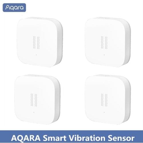 Aqara Smart Vibration Sensor Zigbee Motion Shock Sensor Detection Alarm Monitor Built In Gyro for xiaomi mijia smart home