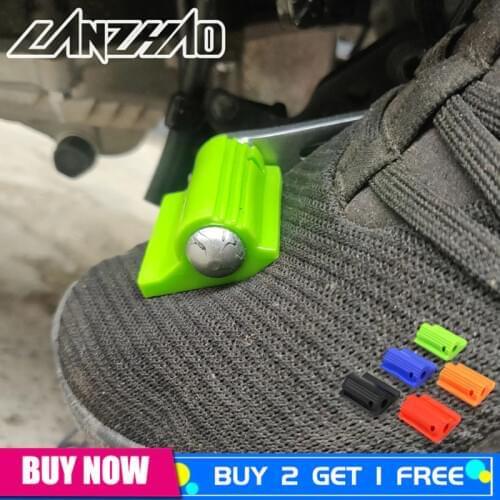 Universal Motorcycle Shift Gear Lever Pedal Rubber Cover Shoe Protector Foot Peg Toe Gel for Honda Kawasaki Yamaha KTM Motocross