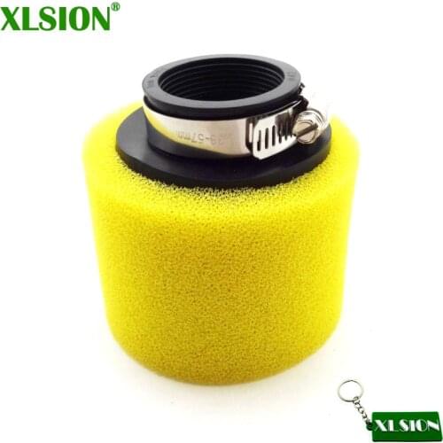 XLSION 42mm Foam Air Filter Clearner For GY6 150cc Scooter 125cc Pit Dirt Trail Bike ATV Quad Go Kart Scooter Motor