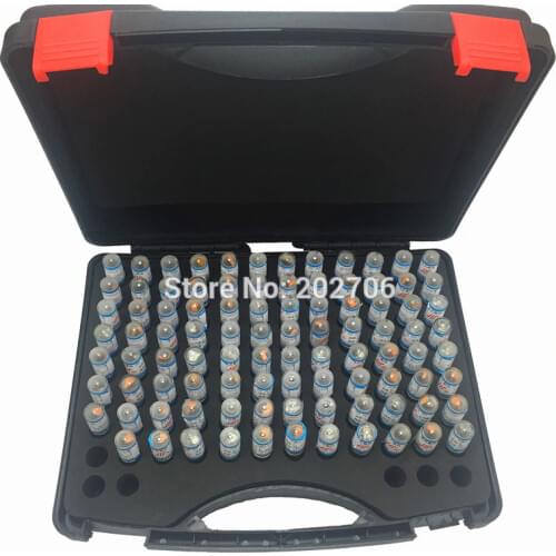 0.30-5.00mm step 0.05mm Steel Pin Gauge Pin Measuring Tool, 95pcs/box