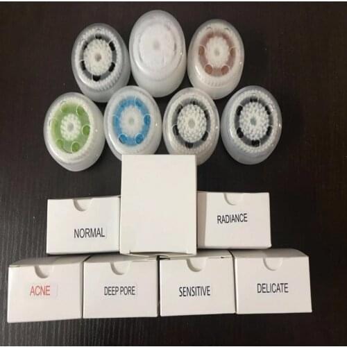 1PC Facial Ultrasonic Cleansing Brush Head Sonic Replacement Head for SMART PRO ARIA Fit PLUS Mia 1 Mia 2 & 3 Acne Deep Pore