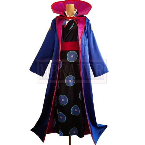 2021 One Piece Denjiro Kyoshiro Ushimitsu Kozo Cos Cosplay Costume Party Christmas Halloween Custom Made Any Size