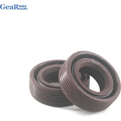 5pcs Fluorine Rubber TC Oil Seal 20x28x6/20x30x7/20x35x7/20x40x7/20x52x8mm TC Shaft Oil Seal Brown FKM TC Skeleton Oil Seal