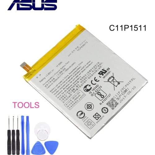 Original ASUS C11P1511 Battery For ASUS Zenfone3 Ze552kl Z012da Z012de Z01mda Straight line 2900mAh High Capacity