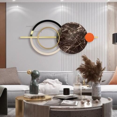 Bedroom Hallway Wall Decoration Accessories Villa Living Room Sofa Background Wall Pendant Wrought Iron Hotel Restaurant Hanging