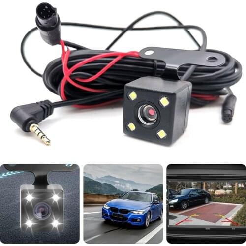 Car Rear view Camera 4LED Night Vision Reversing Auto Parking Assistance Monitor View Camera for Wide Degree HD Video Dashcam