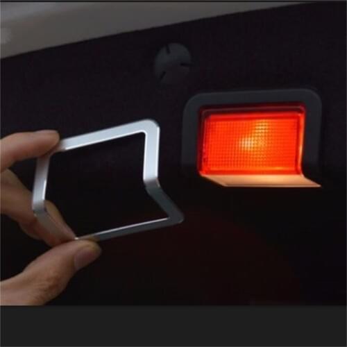 BBQ@FUKA Car Trunk Cover Lamp Decal Sequins Trim Styling sticker Fit for Mercedes GLC new C class W205 180 200 260 2015