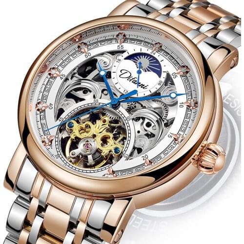 New Mens Leisure Automatic Mechanical Watch fashion luxury men watches designer watches luxury watch brand Wirstwatch for men