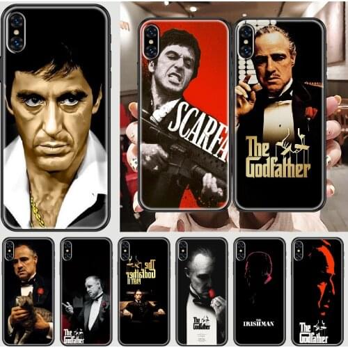The Godfather Phone Case Cover Hull For iphone 5 5s se 2 6 6s 7 8 12 mini plus X XS XR 11 PRO MAX black art waterproof pretty