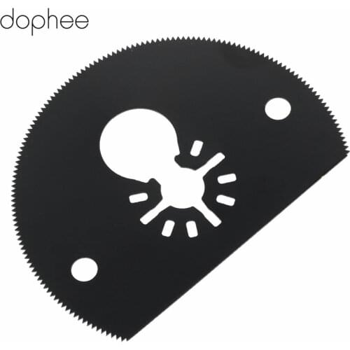 Dophee 1Pc Oscillating Tool HSS Segment Saw Blades For Renovator Bosch Power Tools As Fein Multimaster Dremel Metal Cutting 80mm