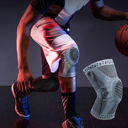 1Pc Sport Football Basketball Elastic Compression Knee Brace Guard Sleeve Pad Knee Brace Guard Sleeve Pad Knee Brace Guard Sleev