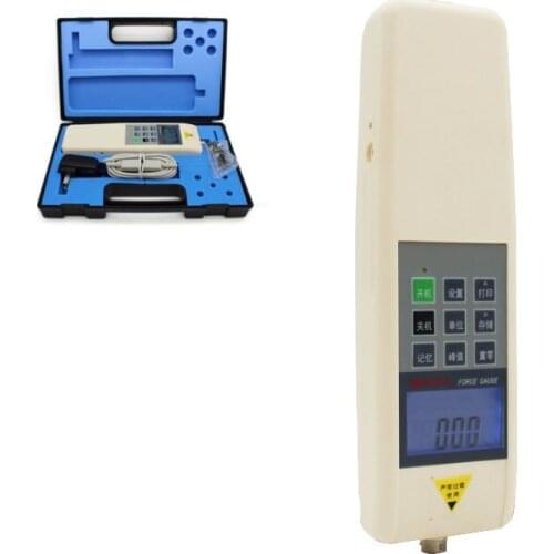 N KG Push Pull Digital pressure Force Gauge External Load Cell supporting tester Portable weighing scale indicator display