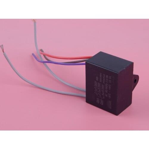 LETAOSK CBB61 Capacitor 2.5uF + 3.5uF + 4uF 5 Wire 250VAC Capacitor Fit For Ceiling Fan
