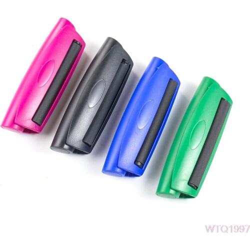 78mm Portable Tobacco Joint Roller Cone Cigarette Rolling Machine Manual Tool random color Cigarette Rolling Papers Maker 1Pcs